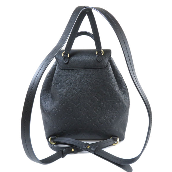 Louis Vuitton Montsouris PM Noir Rucksack/Daypack Empreinte - Picture 2 of 7